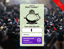 Tablet Screenshot of hosttracker.com